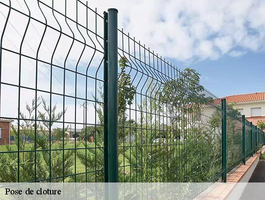 Pose de cloture 78117
