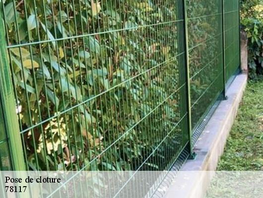 Pose de cloture 78117